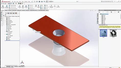 solidworks indentation tool